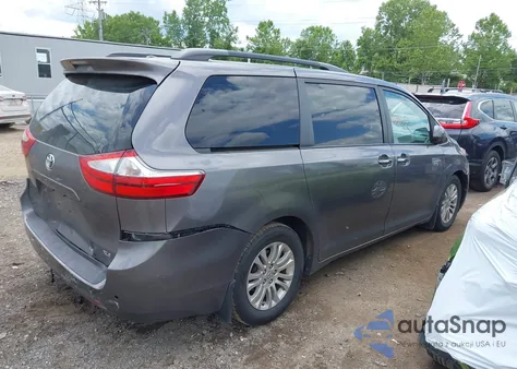 2016 Toyota Sienna Xle 8 Passenger from USA, damaged, VIN 5TDYK3DC8GS701735